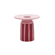 Ljusstake Piccolo 8 cm Rosa/Röd
