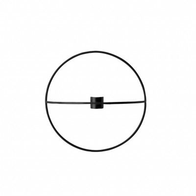 Menu Ljusstake POV Circle S svart
