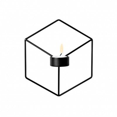 Designtorget Ljusstake POV vägg svart