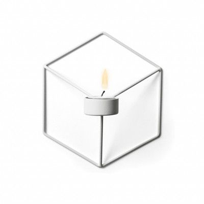 Designtorget Ljusstake POV vägg vit