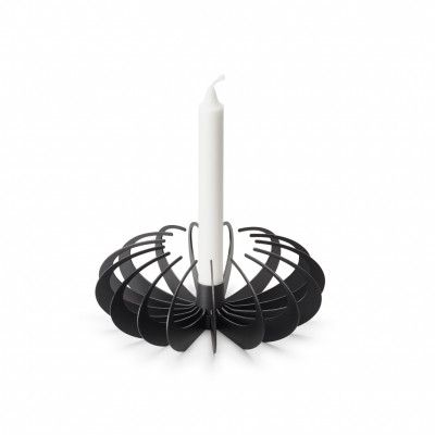 Design House Stockholm Ljusstake Shadow svart