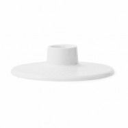 Lyngby Porcelæn Rhombe ljusstake 3 cm Vit