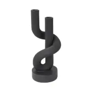 Ljusstake ALLY Svart