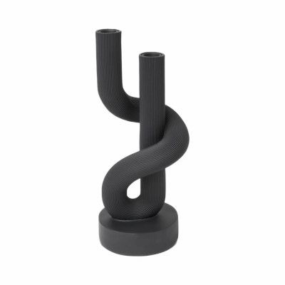 Ljusstake ALLY Svart