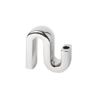 Ljusstake SILVI 15x6cm Silver