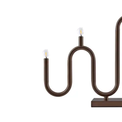 Noel 5-ljusstake 50 cm brons – Globen Lighting - Skandinavisk - Metall - Med flera ljuskällor