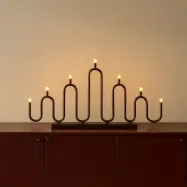 Noel 7-lågig ljusstake 76 cm, brons – Globen Lighting - Skandinavisk - Metall - Med flera ljuskällor