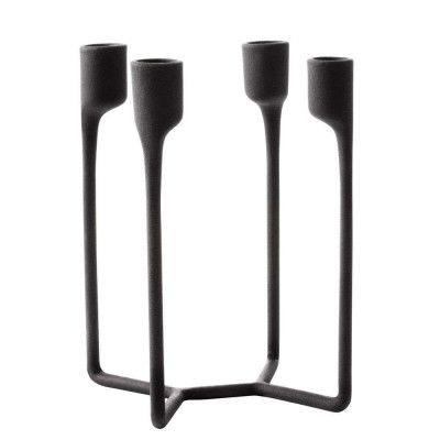 Normann Copenhagen - Heima 4-armed Ljusstake Black