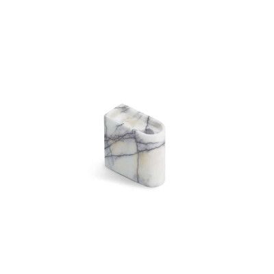 Northern - Monolith Ljusstake Low Mixed White Marble