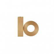OYOY Living Design - Baari Solid Brushed Brass Candleholder