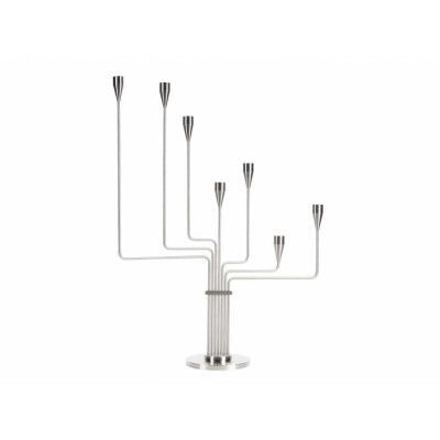 Piet Hein - Karlsvognen Ljusstake H63 Stainless Steel