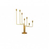 Piet Hein - Karlsvognen Candle Holder H63 Brass