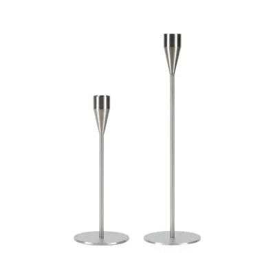 Piet Hein - Venus&Jupiter Ljusstake Rostfri Stål