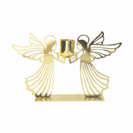 Pluto Design Flying angel ljusstake Guld