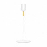 Solstickan Design Three Stars ljusstake S 19 cm Vit