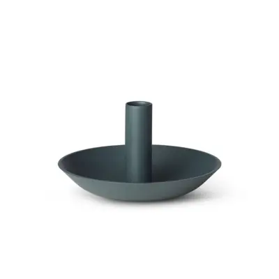 Ljusstake The Water Lily 15 cm Forrest green