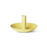 Ljusstake The Water Lily 15 cm Gul