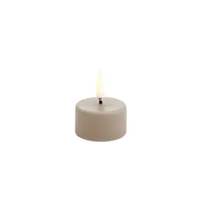 Uyuni Lighting - LED-värmeljus 4 x 2,1 cm Sandstone