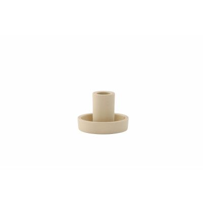 VENTURE DESIGN Ceco ljusstake, rund - beige Color Clay (B11xH6)