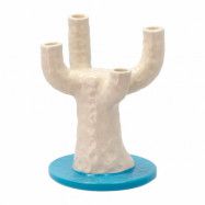 Villa Collection Styles ljusstake 19,5x25 cm Blå-vit