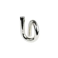 ZUIVER Tubo ljushållare S - blank silver aluminium