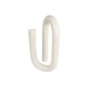 ZUIVER Tubo ljushållare S - glänsande beige aluminium