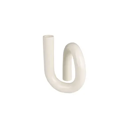 ZUIVER Tubo ljushållare S - glänsande beige aluminium