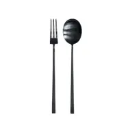 101 COPENHAGEN - Kogei salladsbestick, svarta, 2-pack, 31 cm