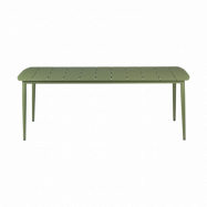 1898 Marsala matbord Moss green, 208x100 cm