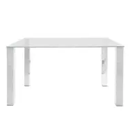 ACT NORDIC Kante Matbord - Glasskiva, Metallram