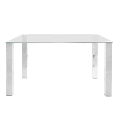 ACT NORDIC Kante Matbord - Glasskiva, Metallram