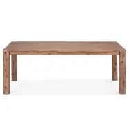 Alaska Matbord - M&ouml;rkr&ouml;kt Akaciatr&auml;, Rektangul&auml;rt