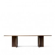 Audo Copenhagen Androgyne Rectangular matbord oak dark stained, 278x109 cm