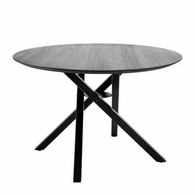 BLOOMINGVILLE Connor Matbord - Svart Ek