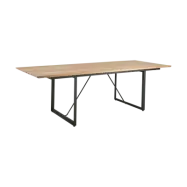 Brafab Shad matbord 240 cm teak-antracit