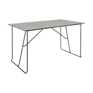 Brafab Sinarp Café matbord 70x125 cm beige terrazzo-svart
