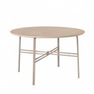 BROSTE COPENHAGEN Oda Matbord, med Klaff - Beige Askfanér och Järn