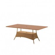 Cane-line Lansing matbord 100x180 cm Teak-weave natur