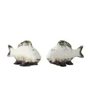 CREATIVE COLLECTION Chase salt- och pepparkorsset, vit, stengods