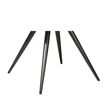 DAN-FORM ECLIPSE Matbord Antik tennben, för rund bordsskiva