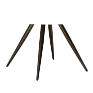 DAN-FORM ECLIPSE Matbord Antikmässingsben, för rund bordsskiva