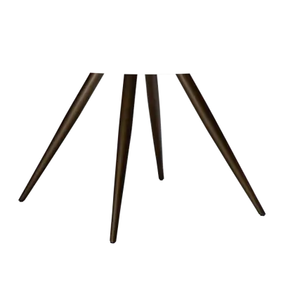 DAN-FORM ECLIPSE Matbord Antikmässingsben, för rund bordsskiva