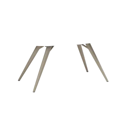 DAN-FORM ECLIPSE Matbord Ben i kashmirmetall, för oval bordsskiva