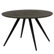 DAN-FORM ECLIPSE Matbord Bordsskiva av gråbetsad ask, rund