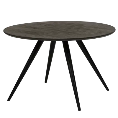 DAN-FORM ECLIPSE Matbord Bordsskiva av gråbetsad ask, rund