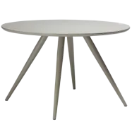 DAN-FORM ECLIPSE Matbord Bordsskiva i kashmirbetsad ekfaner, rund