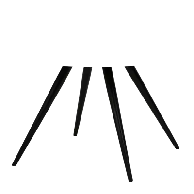 DAN-FORM ECLIPSE Matbord Svart metall, för rund bordsskiva