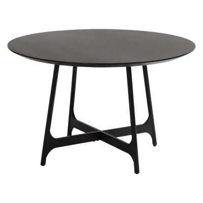 DAN-FORM OOID Matbord Svartbetsad ask