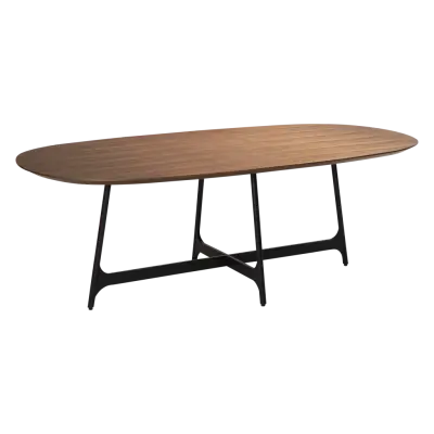 DAN-FORM OOID Matbord Valnötsfaner