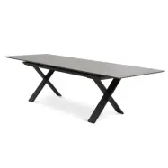 Elba matbord för utomhusbruk med utdragbar hylla 240(300)x100 cm